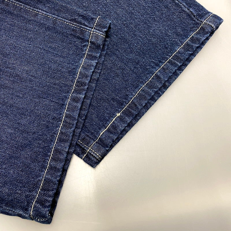 【中古品】【レディース】 Levi's リーバイス SILVER TAB LOW BAGGY CROP WIDE DENIM PANTS A6281-0001 シルバータブ ローバギークロップ ワイドデニムパンツ ジーンズ ズボン ボトムス 171-241230-ay-05-izu サイズ：23 カラー：インディゴ 万代Net店