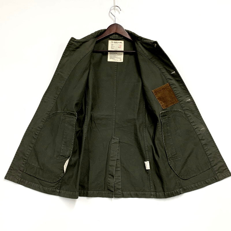 【中古品】【メンズ】  THE HIGHEST END ザハイエストエンド JACKET ジャケット アウター 145-241231-as-07-izu サイズ：S カラー：カーキ系 万代Net店