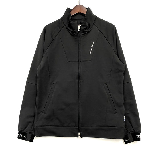 【中古美品】【メンズ】  TOMMY ARMOUR JACKET 401TA1PTG1085 トミーアーマー ジャケット スポーツウェア ライトアウター 148-241230-ay-06-izu サイズ：L カラー：ブラック 万代Net店