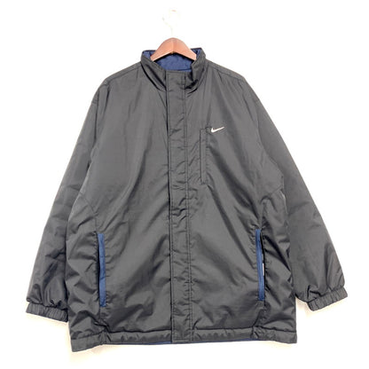 【現状渡し品】【メンズ】  NIKE GOLF ナイキゴルフ REVERSIBLE NYLON JACKET U20309EAG リバーシブル ナイロンジャケット アウター 146-241231-as-04-izu サイズ：XL カラー：ブラック/ネイビー 万代Net店