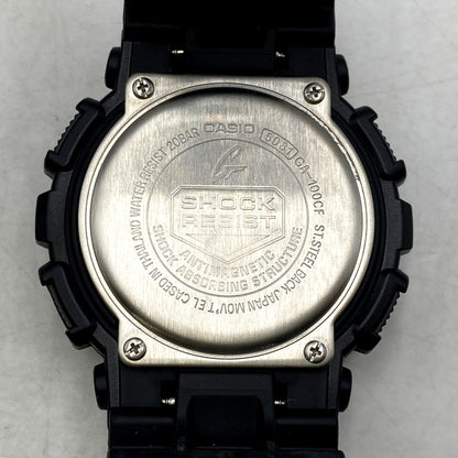 【中古品】【メンズ】 G-SHOCK ジーショック GA-100CF-1A9JF GA-100 SERIES アナデジ腕時計 196-241231-ma-02-izu サイズ：55×51.2×16.9mm カラー：黒×茶系カモ柄 万代Net店