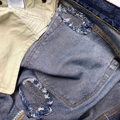 【中古品】【メンズ】 POLO RALPH LAUREN ポロ・ラルフローレン USED DENIM PANTS 09832 ユーズドデニムパンツ ジーンズ ボトムス 158-241231-as-27-izu サイズ：36×34 カラー：インディゴ 万代Net店