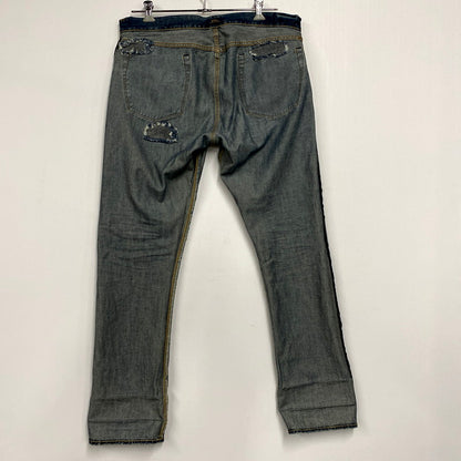 【中古品】【メンズ】 POLO RALPH LAUREN ポロ・ラルフローレン USED DENIM PANTS 09832 ユーズドデニムパンツ ジーンズ ボトムス 158-241231-as-27-izu サイズ：36×34 カラー：インディゴ 万代Net店