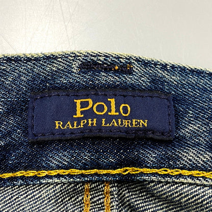 【中古品】【メンズ】 POLO RALPH LAUREN ポロ・ラルフローレン USED DENIM PANTS 09832 ユーズドデニムパンツ ジーンズ ボトムス 158-241231-as-27-izu サイズ：36×34 カラー：インディゴ 万代Net店