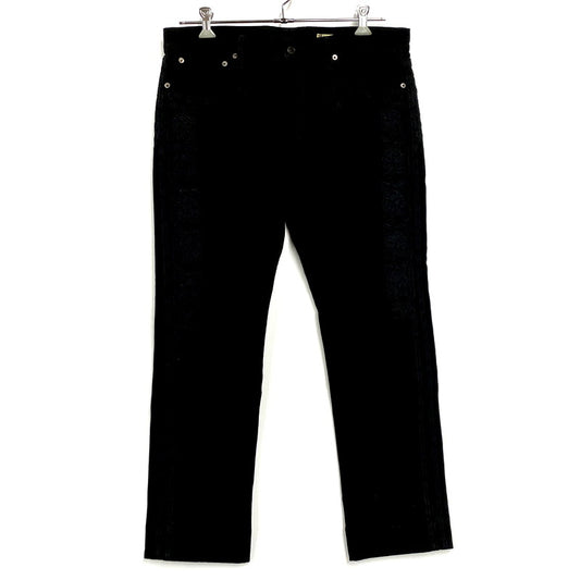 【中古品】【メンズ】 RALPH LAUREN ラルフローレン BLACK PANTS ブラックパンツ メキシコ製 ボトムス 157-241231-as-26-izu サイズ：34×30 カラー：ブラック 万代Net店