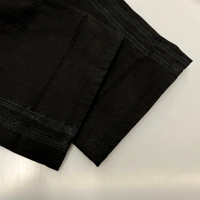 【中古品】【メンズ】 RALPH LAUREN ラルフローレン BLACK PANTS ブラックパンツ メキシコ製 ボトムス 157-241231-as-26-izu サイズ：34×30 カラー：ブラック 万代Net店