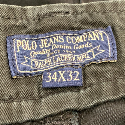 【中古品】【メンズ】  POLO JEANS COMPANY RALPH LAUREN ポロジーンズカンパニー ラルフローレン CHINO PANTS 35545 チノパンツ ボトムス 157-250102-as-15-izu サイズ：34×32 カラー：ブラック 万代Net店