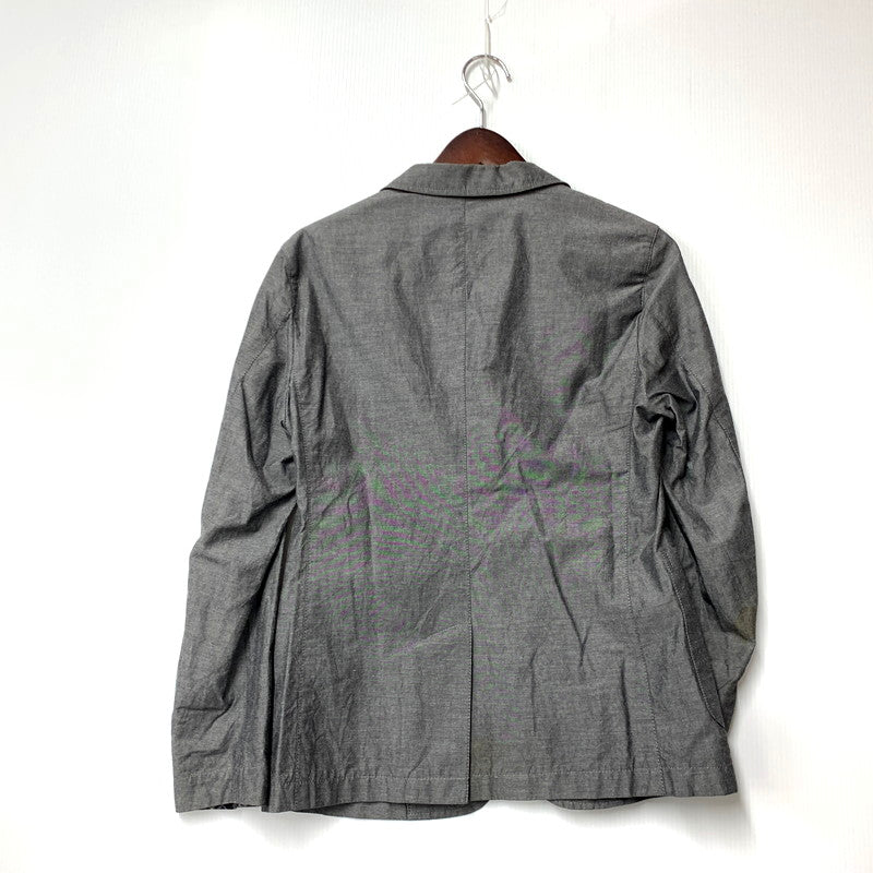 【中古品】【メンズ】 BURBERRY BLACK LABEL バーバリーブラックレーベル 2B TAILORED JACKET D1F63-773-06 2B テーラードジャケット アウター 141-250102-as-08-izu サイズ：S カラー：グレー 万代Net店