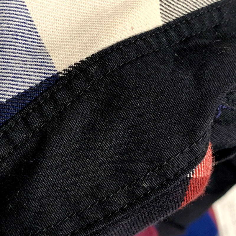 【中古品】【メンズ】 BLACK LABELCRESTBRIDGE ブラックレーベル・クレストブリッジ LS CHECK SHIRT 51M01-100-28 ロングスリーブ チェックシャツ 長袖 トップス 141-250102-as-07-izu サイズ：S カラー：マルチカラー 万代Net店