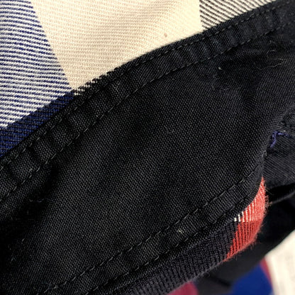 【中古品】【メンズ】 BLACK LABELCRESTBRIDGE ブラックレーベル・クレストブリッジ LS CHECK SHIRT 51M01-100-28 ロングスリーブ チェックシャツ 長袖 トップス 141-250102-as-07-izu サイズ：S カラー：マルチカラー 万代Net店