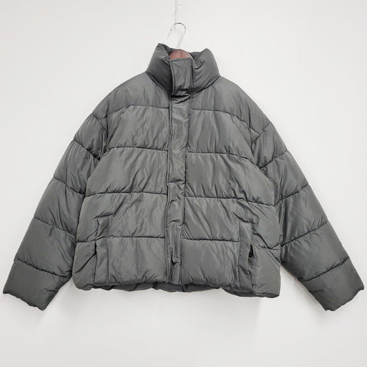 【中古品】【メンズ】 BALENCIAGA バレンシアガ 642228 BB PUFFER JACKET パファージャケット アウター 中綿 長袖 141-241228-ma-01-izu サイズ：46 カラー：グレー 万代Net店