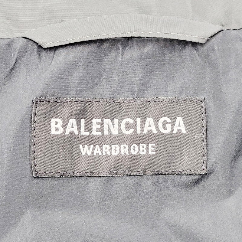 【中古品】【メンズ】 BALENCIAGA バレンシアガ 642228 BB PUFFER JACKET パファージャケット アウター 中綿 長袖 141-241228-ma-01-izu サイズ：46 カラー：グレー 万代Net店