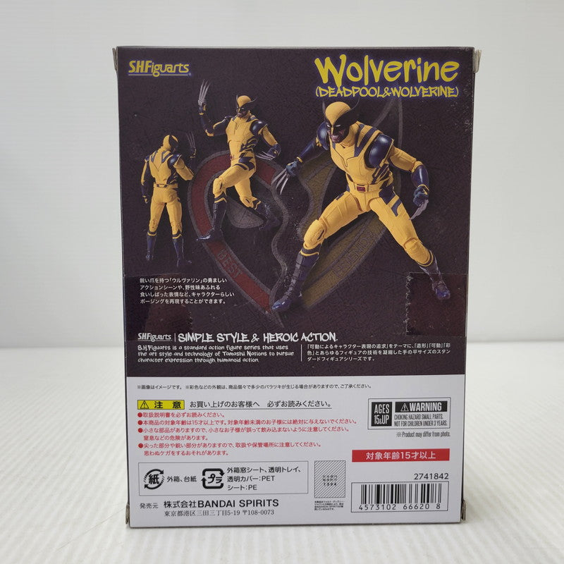 【中古美品】 S.H.F ウルヴァリン デッドプール&ウルヴァリン 055-260810-kk-05-izuh 万代Net店