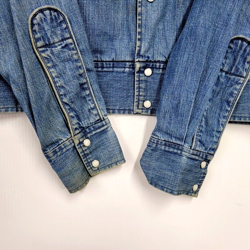 【中古品】【メンズ】 Needles ニードルス PAPILLON WESTERN DENIM JACKET IN356 パピヨン ウエスタンデニムジャケット アウター 140-241229-as-12-izu サイズ：M カラー：インディゴ 万代Net店