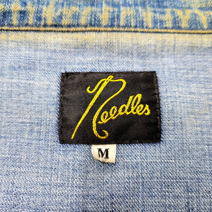 【中古品】【メンズ】 Needles ニードルス PAPILLON WESTERN DENIM JACKET IN356 パピヨン ウエスタンデニムジャケット アウター 140-241229-as-12-izu サイズ：M カラー：インディゴ 万代Net店