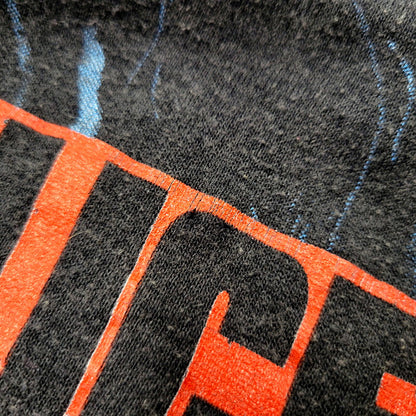 【現状渡し品】【メンズ】 INCREDIBLE c1989 80S ALICE COOPER TRASH BAND TEE T-SHIRT アリス クーパー トラッシュ Tシャツ カナダ製 半袖 トップス 146-241229-as-10-izu サイズ：L カラー：ブラック系 万代Net店