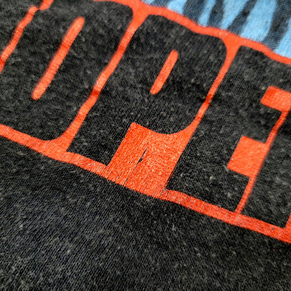 【現状渡し品】【メンズ】 INCREDIBLE c1989 80S ALICE COOPER TRASH BAND TEE T-SHIRT アリス クーパー トラッシュ Tシャツ カナダ製 半袖 トップス 146-241229-as-10-izu サイズ：L カラー：ブラック系 万代Net店