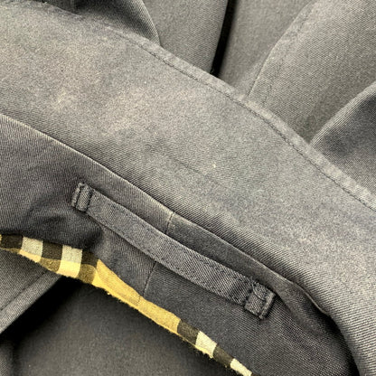 【中古品】【メンズ】 Burberrys バーバリーズ SOUTIEN COLLAR COAT ステンカラーコート アウター 141-250108-as-09-izu サイズ：下記参照 カラー：ネイビー 万代Net店