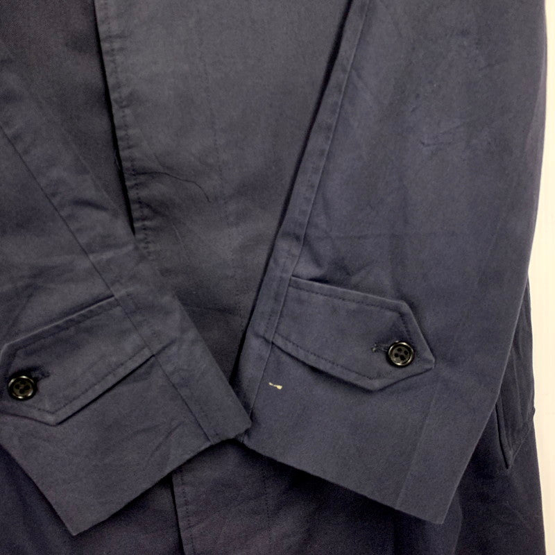 【中古品】【メンズ】 Burberrys バーバリーズ SOUTIEN COLLAR COAT ステンカラーコート アウター 141-250108-as-09-izu サイズ：下記参照 カラー：ネイビー 万代Net店