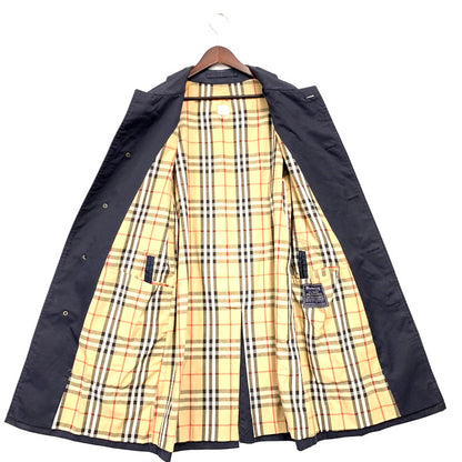 【中古品】【メンズ】 Burberrys バーバリーズ SOUTIEN COLLAR COAT ステンカラーコート アウター 141-250108-as-09-izu サイズ：下記参照 カラー：ネイビー 万代Net店