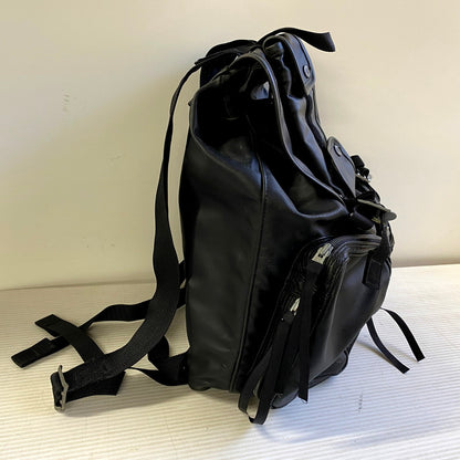 【中古品】【メンズ/レディース】 LUGGAGE LABEL ラゲッジレーベル BACKPACK バックパック リュック バッグ カバン 鞄 188-250108-as-35-izu カラー：ブラック 万代Net店