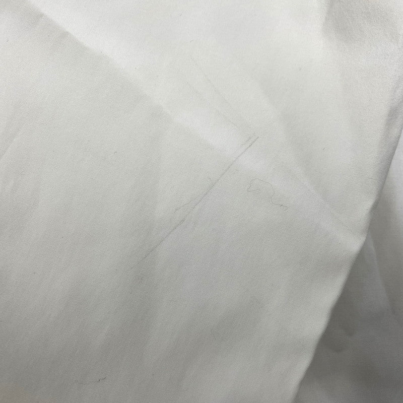 【中古品】【メンズ】 BURBERRY LONDON バーバリー ロンドン LOGO STRETCH COTTON SHIRT 8021794 ロゴストレッチ コットンシャツ 長袖 トップス 141-250107-as-15-izu サイズ：M カラー：ホワイト 万代Net店