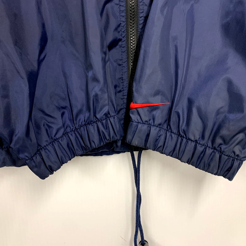 【中古品】【メンズ】 NIKE ナイキ 90S NYLON JACKET F50206 PTG ナイロンジャケット 銀タグ アウター 146-250109-as-10-izu サイズ：M カラー：ネイビー 万代Net店