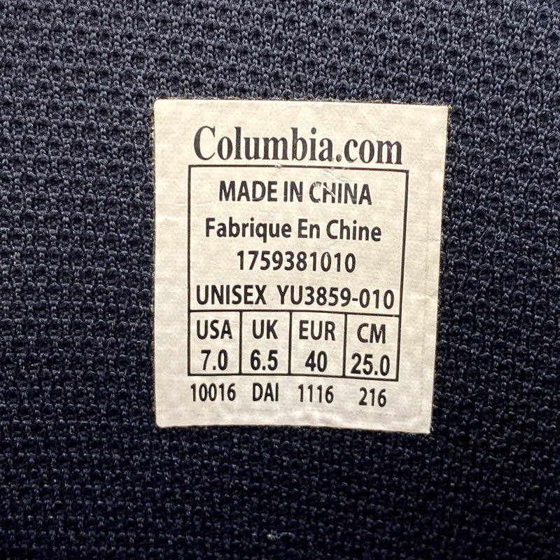 【中古品】【メンズ/レディース】 Columbia コロンビア KARASAWA II PLUS OMNI-TECH YU3859-010 カラサワ2 プラス オムニテック ブーツ シューズ 靴 165-250110-as-19-izu サイズ：25cm カラー：ブラック 万代Net店