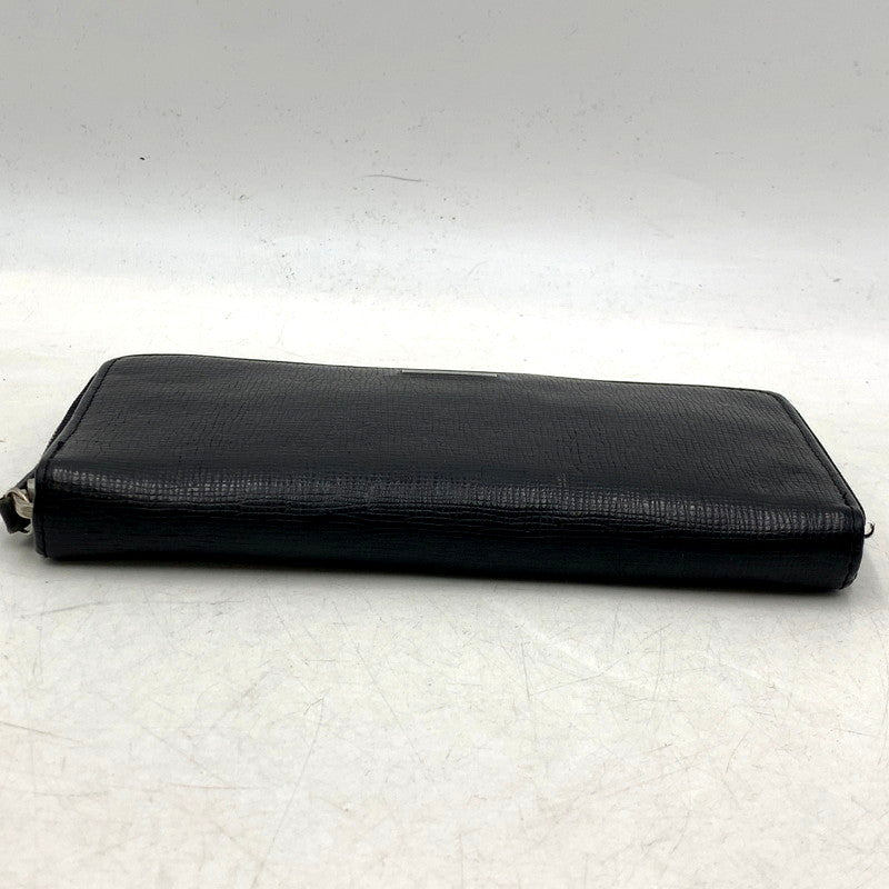 【中古品】【メンズ】  CALVIN KLINE カルバンクライン ラウンドファスナー長財布 ロングウォレット 財布 201-250111-ma-19-izu カラー：黒 万代Net店