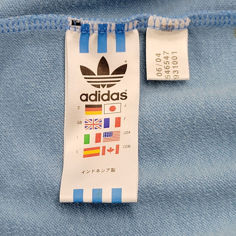 【現状渡し品】【メンズ】 adidas アディダス 546547 00S TRACK JACKET 00年代 トラックジャケット アウター 長袖 146-250111-ma-09-izu サイズ：S カラー：青 万代Net店