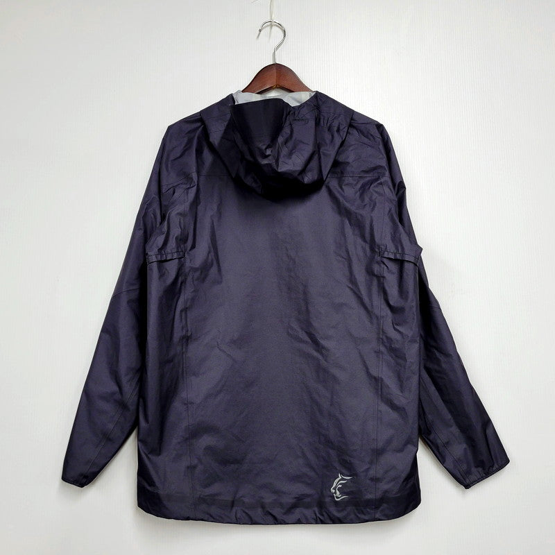 【中古美品】【メンズ】  TETON BROS. ティートンブロス FEATHER RAIN FULL ZIP JACKET (UNISEX) TB231-01M フェザー レイン フルジップ ジャケット ユニセックス アウター 144-250109-as-27-izu サイズ：L カラー：ネイビー系 万代Net店