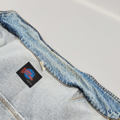 【中古品】【メンズ】  PLANET HOLLYWOOD プラネットハリウッド 90S PHOENIX DENIM JACKET 90年代 フェニックス デニムジャケット アウター 長袖 146-250111-ma-10-izu サイズ：L カラー：ライトインディゴ 万代Net店