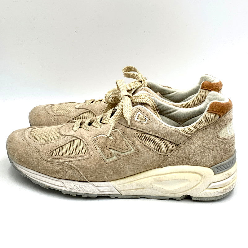 【中古品】【メンズ】 NEW BALANCE ニューバランス 990V2 M990TN2 USA製 スニーカー シューズ 靴 162-250111-ay-04-izu サイズ：28cm カラー：TAN 万代Net店