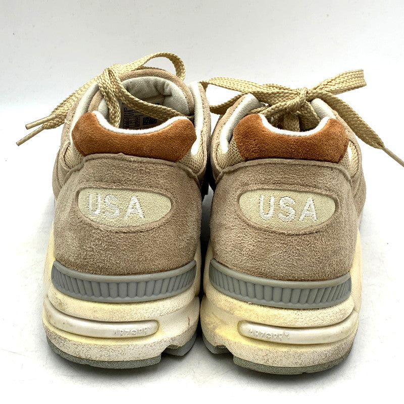 【中古品】【メンズ】 NEW BALANCE ニューバランス 990V2 M990TN2 USA製 スニーカー シューズ 靴 162-250111-ay-04-izu サイズ：28cm カラー：TAN 万代Net店