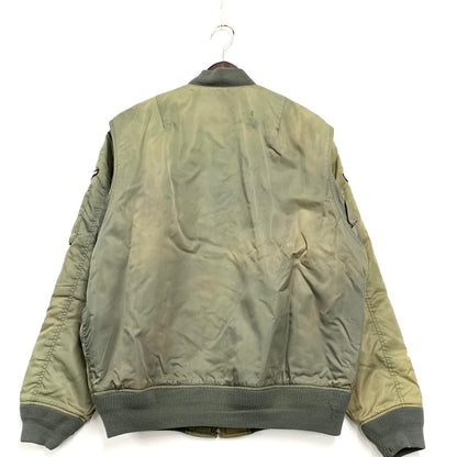 【現状渡し品】【メンズ】  USED TOM CAT MA-1 FLIGHT JACKET フライトジャケット アウター 146-250114-as-08-izu カラー：グリーン系 万代Net店