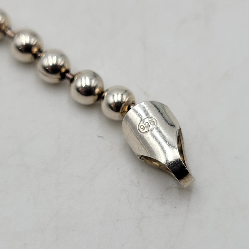 【中古品】【メンズ/レディース】  SAAD サード SV925 BALL CHAIN NECKLACE ボールチェーンネックレス アクセサリー 191-250112-as-03-izu カラー：シルバー 万代Net店