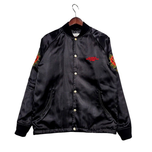 【中古品】【メンズ】 CRIMIE クライミー 18AW GUADALUPE MARIA SOUVENIR JACKET CIH5-JK20 グアダルーペ マリア スーベニア ジャケット アウター 142-250113-as-01-izu サイズ：M カラー：ブラック 万代Net店