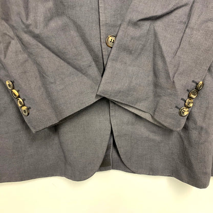 【中古品】【メンズ】 HUGO BOSS ヒューゴボス PURE LINEN TAILORED JACKET ピュアリネンテーラードジャケット アウター 長袖 141-250117-ma-22-izu サイズ：52 カラー：グレー系 万代Net店