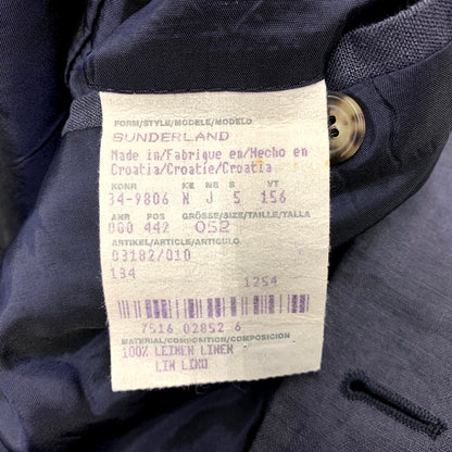 【中古品】【メンズ】 HUGO BOSS ヒューゴボス PURE LINEN TAILORED JACKET ピュアリネンテーラードジャケット アウター 長袖 141-250117-ma-22-izu サイズ：52 カラー：グレー系 万代Net店