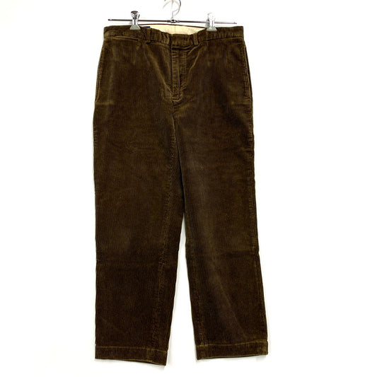 【中古品】【メンズ】 POLO RALPH LAUREN ポロ・ラルフローレン 90S CORDUROY PANTS コーデュロイパンツ ズボン ボトムス 157-250117-ma-24-izu サイズ：33×30 カラー：茶 万代Net店