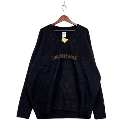 【中古品】【メンズ】 AS M NSW TP ENG KNIT SWEATER G FB7810-010 ニット セーター 長袖 トップス 148-250113-as-18-izu サイズ：XXL カラー：BLACK 万代Net店