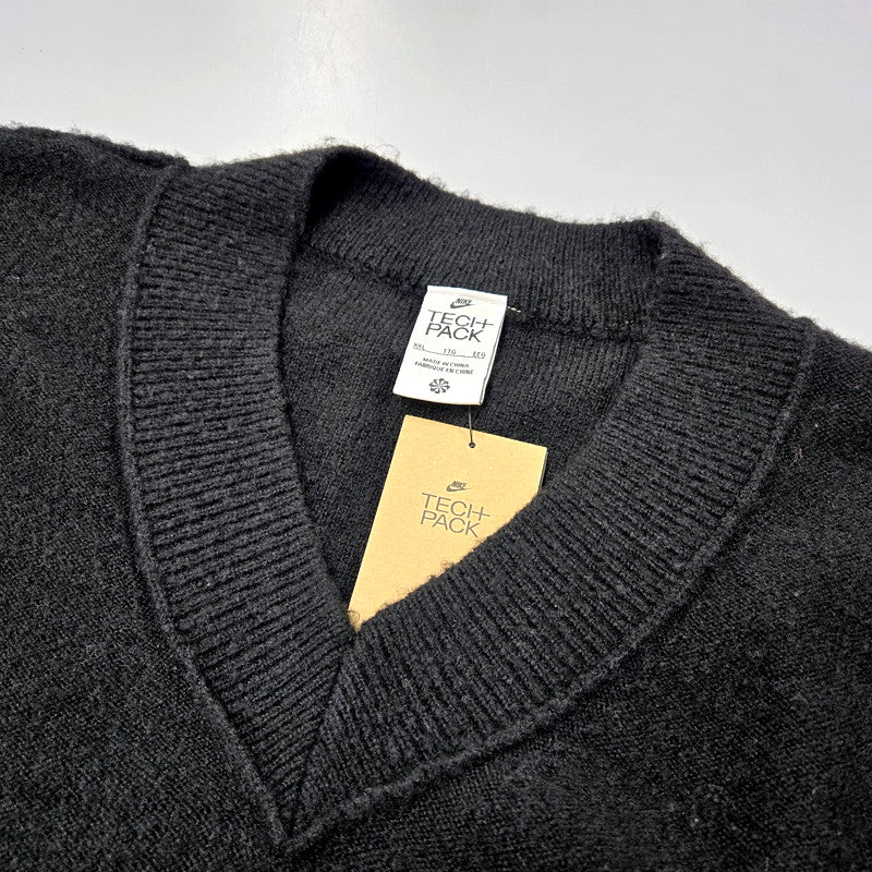 【中古品】【メンズ】 AS M NSW TP ENG KNIT SWEATER G FB7810-010 ニット セーター 長袖 トップス 148-250113-as-18-izu サイズ：XXL カラー：BLACK 万代Net店