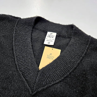 【中古品】【メンズ】 AS M NSW TP ENG KNIT SWEATER G FB7810-010 ニット セーター 長袖 トップス 148-250113-as-18-izu サイズ：XXL カラー：BLACK 万代Net店