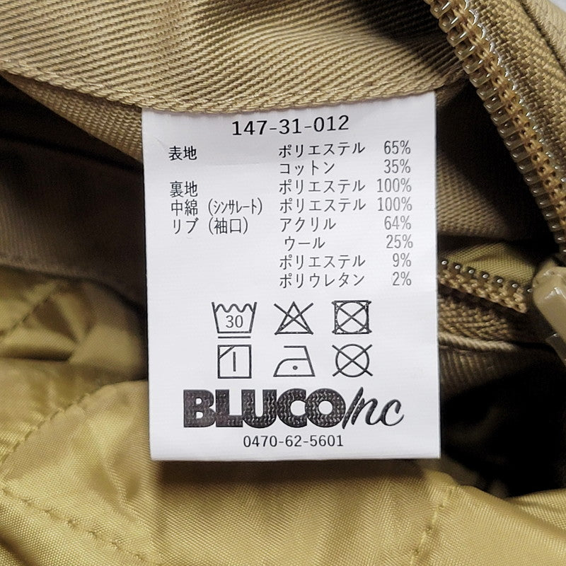 【中古品】【メンズ】  BLUCO ブルコ 147-31-012 WINTER WORK JACKET ウィンターワークジャケット アウター 長袖 145-250113-ma-02-izu サイズ：L カラー：ベージュ 万代Net店