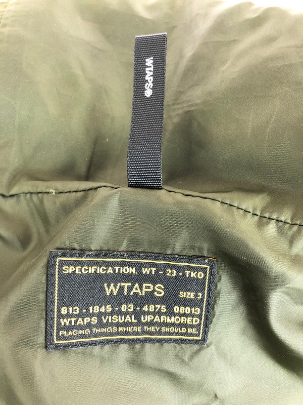 【中古品】【メンズ】 WTAPS ダブルタップス EX31 SNEAK COLLECTION NYLON TAFFETA TETRATEX 152LTDT-JKM01S スニークコレクション ナイロンタフタテトラテックス 142-251108-rt-05-tag サイズ：3 カラー：カーキ 万代Net店