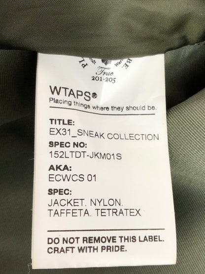 【中古品】【メンズ】 WTAPS ダブルタップス EX31 SNEAK COLLECTION NYLON TAFFETA TETRATEX 152LTDT-JKM01S スニークコレクション ナイロンタフタテトラテックス 142-251108-rt-05-tag サイズ：3 カラー：カーキ 万代Net店