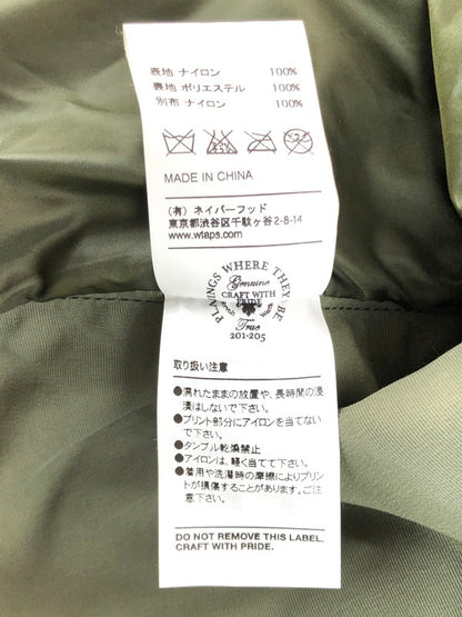 【中古品】【メンズ】 WTAPS ダブルタップス EX31 SNEAK COLLECTION NYLON TAFFETA TETRATEX 152LTDT-JKM01S スニークコレクション ナイロンタフタテトラテックス 142-251108-rt-05-tag サイズ：3 カラー：カーキ 万代Net店