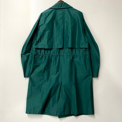 【中古品】【メンズ】 TEXT テクスト T20A-02CO01C DOUBLE BREASTED TRENCH COAT ダブルブレステッドトレンチコート アウター 長袖 140-250114-ma-15-izu サイズ：2 カラー：BLUE GREEN 万代Net店