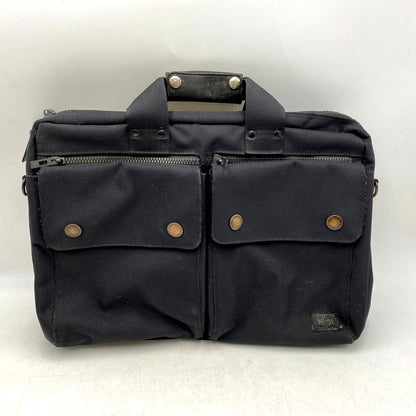 【現状渡し品】【メンズ】 PORTER ポーター 2WAY BRIEF CASE 2ウェイ ブリーフ ケース ビジネスバッグ カバン 鞄 188-250117-mm-10-izu カラー：ブラック 黒 万代Net店