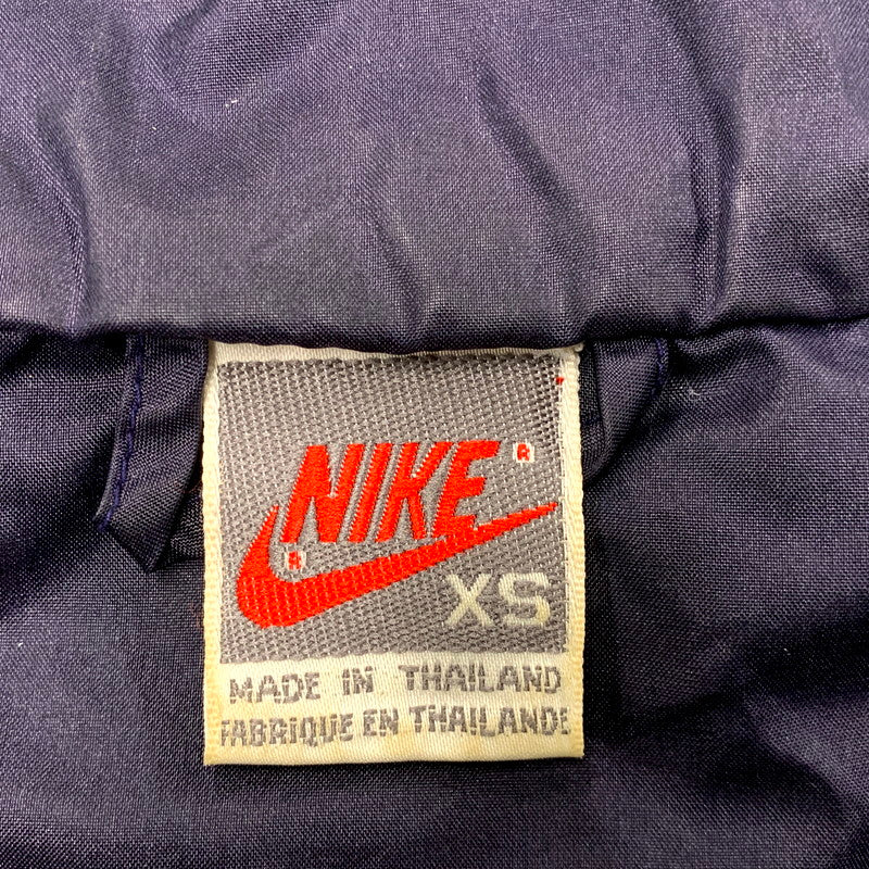 【中古品】【メンズ】 NIKE ナイキ 90S NYLON JACKET 銀タグ 90年代 ナイロンジャケット アウター 長袖 146-250117-ma-18-izu サイズ：XS カラー：青 万代Net店